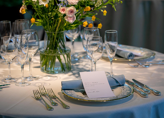 テーブルの写真